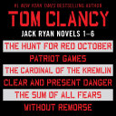 Tom Clancy's Jack Ryan Books 1-6